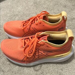 ASICS Orange Running Shoes